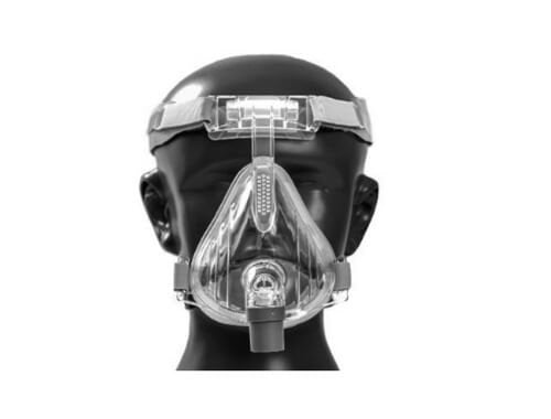 BMC F2 Full Face Mask with Headgear (CPAP & BiPAP Machine)