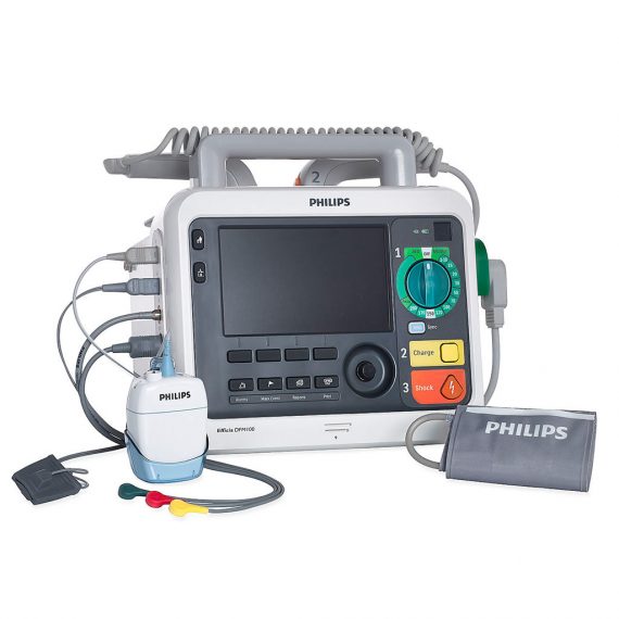 Philips Defibrillator Efficia DFM100 with AED