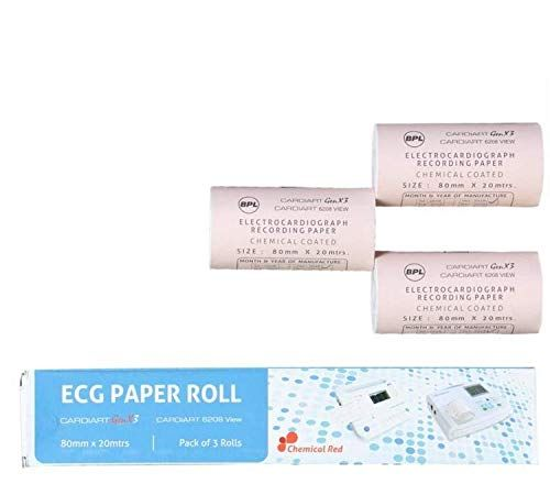 BPL ECG Paper Roll Cardiart 6208 View/GENX3 (Pack of 3)
