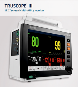 SCHILLER "TRUSCOPE®- Wired Central Monitoring System Software (HL 7 & HIS Compatible)"