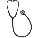 Littmann Stethoscope Classic III: Rainbow-Finish Chestpiece, black stem and headset, Black Tube 5870