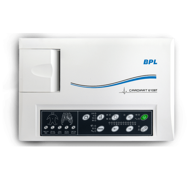 BPL ECG Machine Cardiart 6108T Single Channel With 3 YEARS WARRANTY