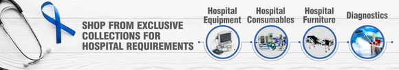 Shop Hospital Equipments, Consumables, Furniture, and Diagnostics