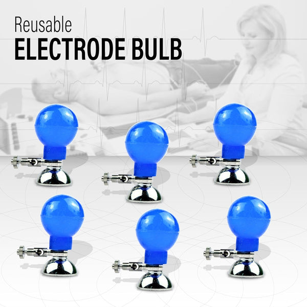 ECG Bulb Electrode (PACK OF 6)