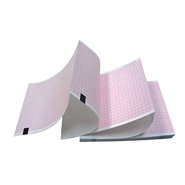 BPL ECG Paper Z fold Cardiart 9108D (150 sheet) X pack of 5