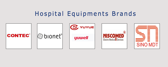 Hospital equipment product brands