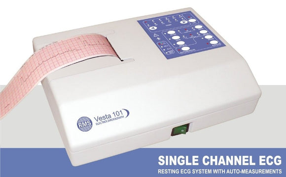 RMS Single Channel  ECG  Machine Vesta 101i