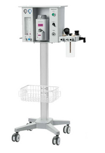 VETERINARY TROLLEY MOUNTED ANESTHESIA MACHINE