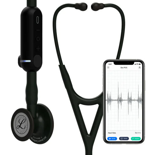 3M Littman® CORE Digital Stethoscope, Black, 8480