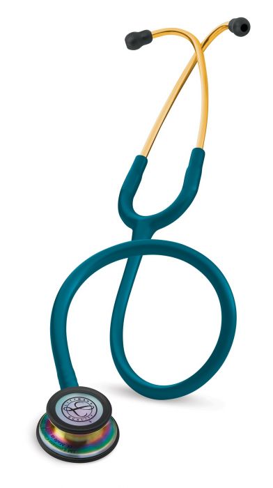 Littmann Classic III: Rainbow Finish chest-piece with Caribbean tubing 5807