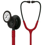 Littmann Stethoscope Classic III: Black-Finish Chestpiece, stem and headset, Burgundy Tube 5868