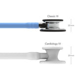 Littmann Classic III Stethoscope: Mirror Chestpiece, Ceil Blue Tube, Smoke Stem and Smoke Headset, 27 inch, 5959