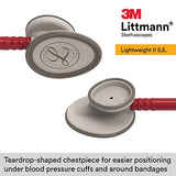 3M Littmann Lightweight II S.E. Stethoscope, Burgundy, 2451
