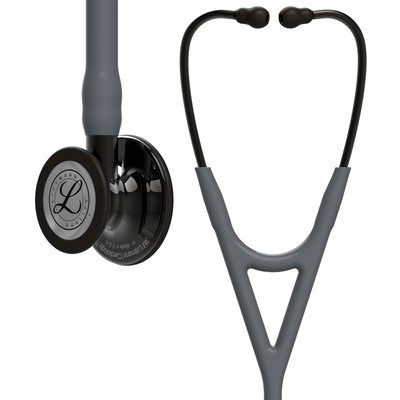Littmann Stethoscope Cardiology IV: High Polish Smoke-Finish Chestpiece, Gray Tube,Smoke Stem and Smoke Headset, 27 inch, 6238