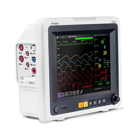 Philips Goldway Multipara Patient Monitor G30E with ETCO2 + IBP Probe