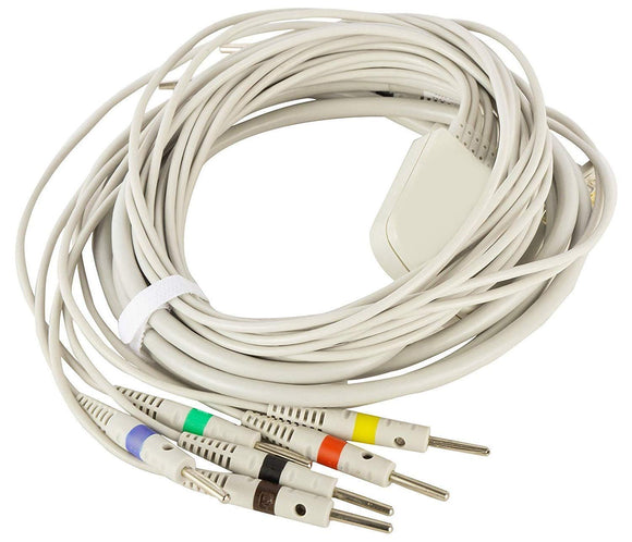 ECG Patient Cable for BPL Cardiart 6208 View (Compatible)