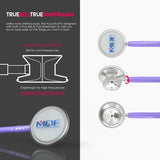 MDF Acoustica Lightweight Dual Head Stethoscope- Pastel Purple (MDF747XP07)