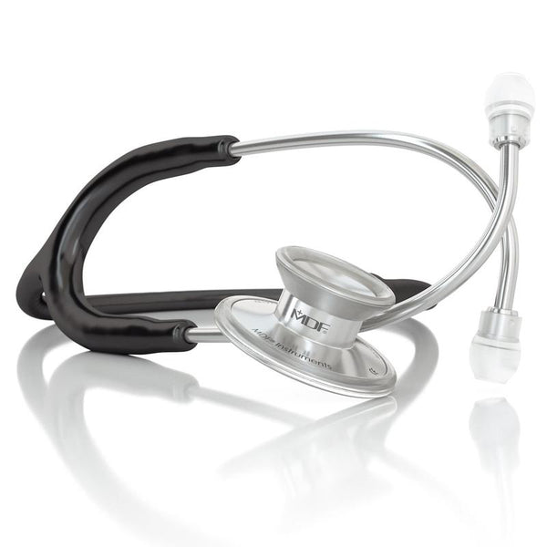 MDF Acoustica Lightweight Stethoscope- Black (MDF747XP11)