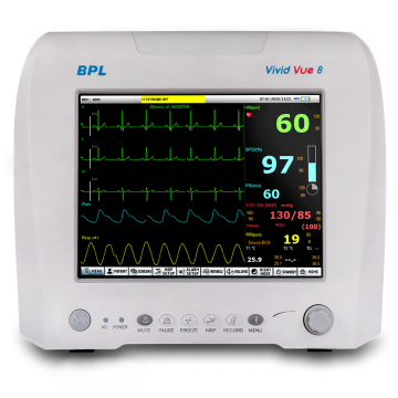 BPL Patient Monitor - Vivid Vue 8 Multipara