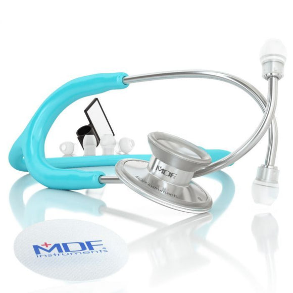 MDF Acoustica® Stethoscope Pediatric- Pastel Blue (MDF747XPC03)