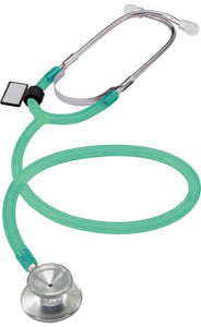 MDF Dual Head Pediatric Stethoscope- Translucent Green (MDF747CIAN)