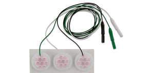 Disposable Neonatal Prewired ECG Leads (Set of 3)