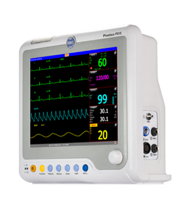 RMS Multiparameter Patient Monitor PHOEBUS P515 - Portable